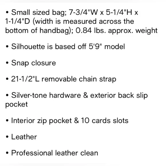 Coach Tabby Leather Clutch with Chain Strap Small - Picture 3 of 7